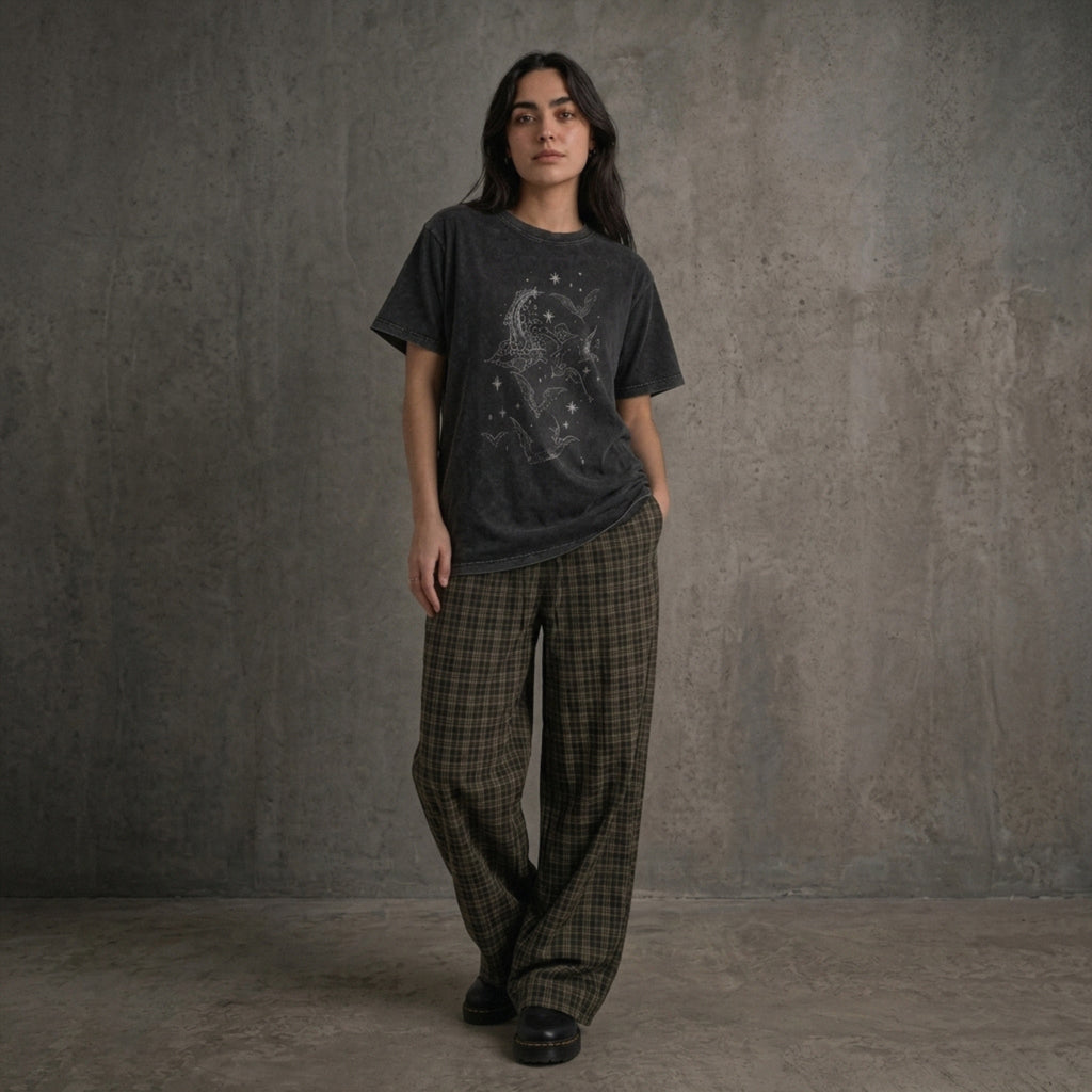 in the stars oversized tee - limited edition halloween