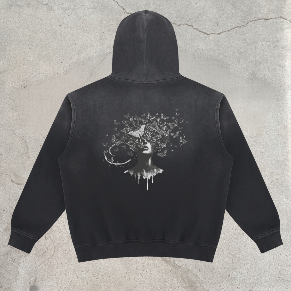 dream state oversized fleece hoodie