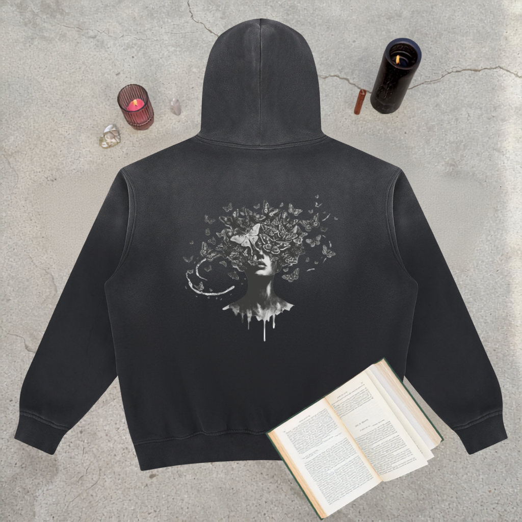 dream state oversized fleece hoodie