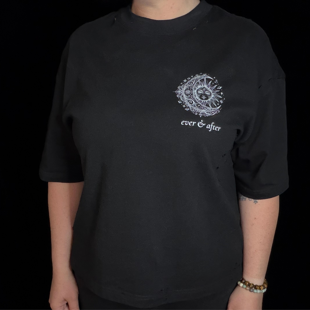 limen distressed boxy tee