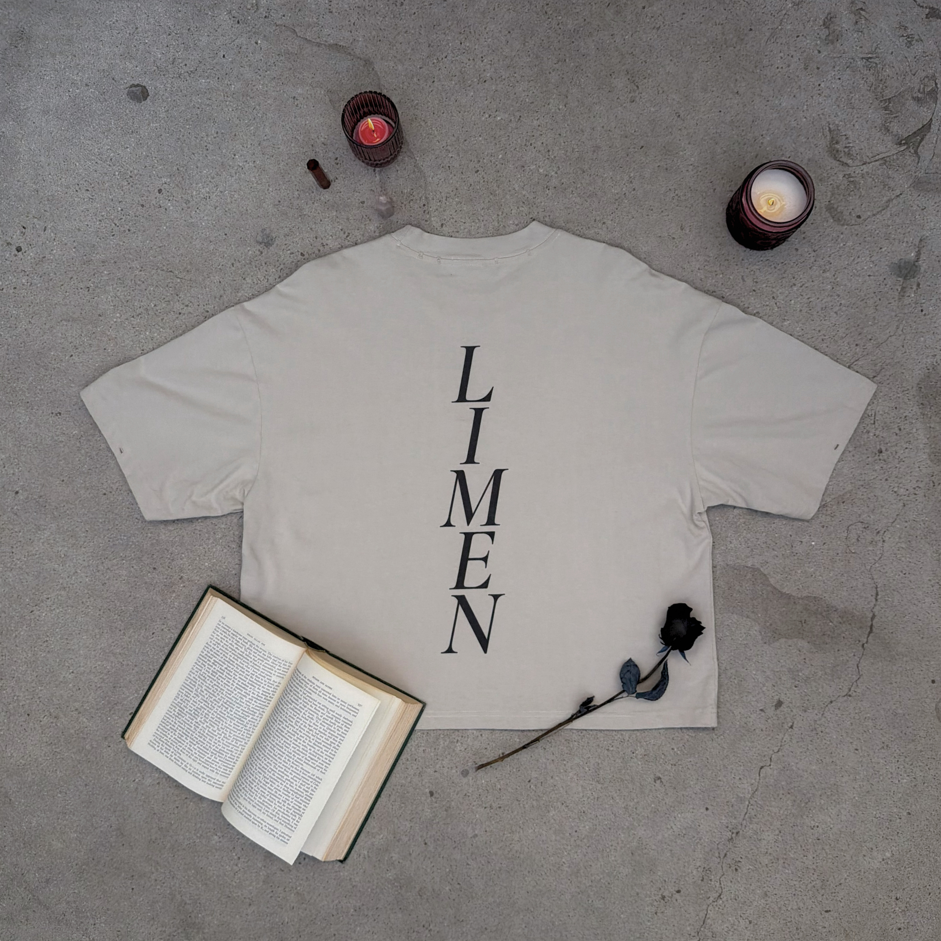 limen distressed boxy tee