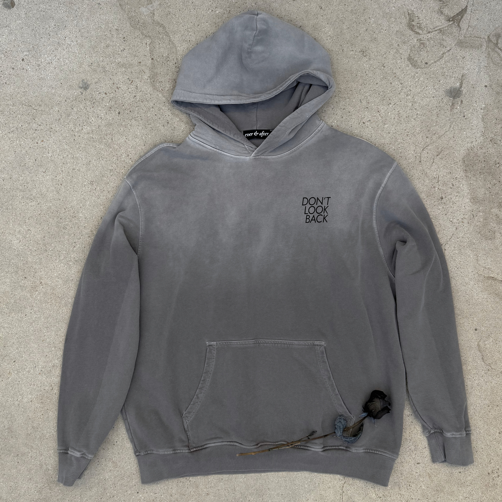 turned to stone oversized hoodie