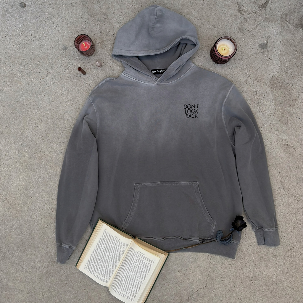 turned to stone oversized hoodie