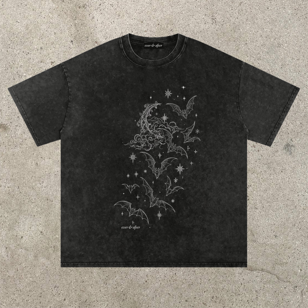 in the stars oversized tee - limited edition halloween