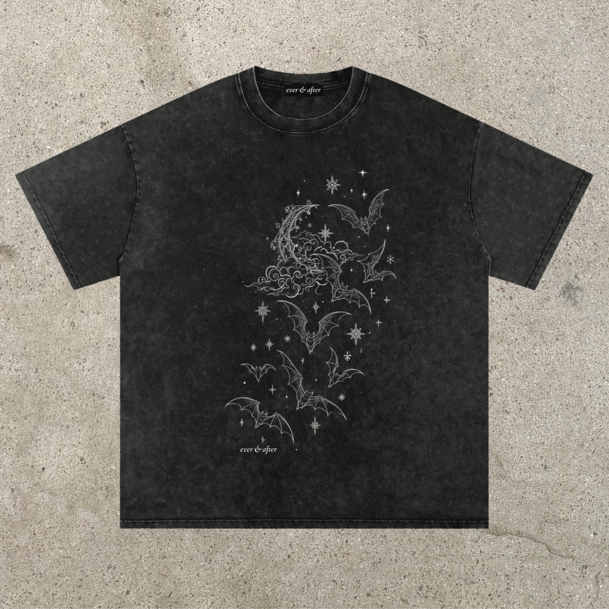 in the stars oversized tee - limited edition halloween